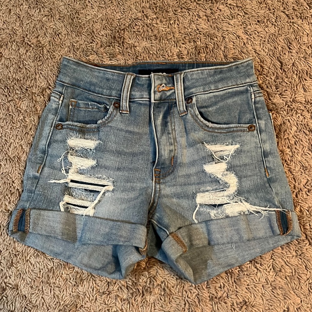 Aeropostale Ripped Jean shorts